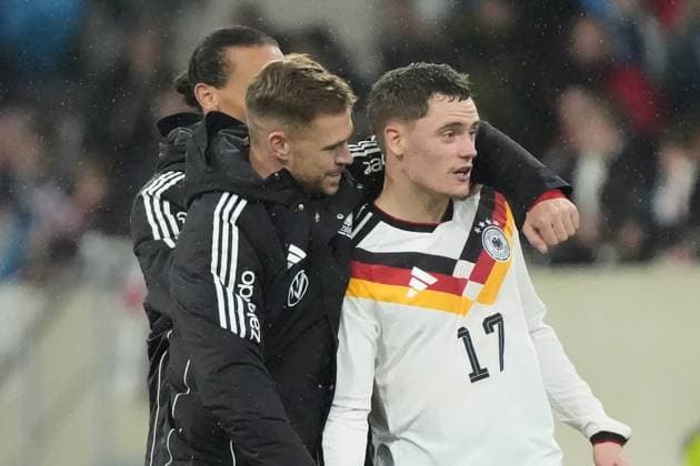 Joshua Kimmich Germany Germany with Florian Wirtz Germany Germany Luxembourg 14 11 2025 Luxembourg vs Germany, World Cup qualification