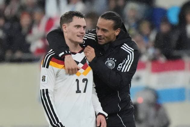 Florian Wirtz Germany Germany 8 miz Leroy Sane Germany Germany Luxembourg 14 11 2025 Luxembourg vs Germany, World Cup qualification