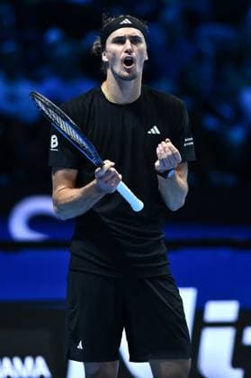 Dc Torino 14 11 2025 - ATP, Tennis Herren Finals Domenico Cippitelli Image nella foto:Alexander Zverev 