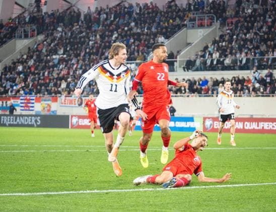 Germany beat Luxembourg in Stade de Luxembourg with two goals scored by Nick Woltemade during the fifth game at the European Qualifiers for the Football World Cup 2026. during Luxembourg - Germany, UEFA European Football Championship in Luxembourg, Luxembourg, November 14 2025  Copyright: xGregorioxGastaldixLlamesxMassini IPAxSportx xipa-agency.netx xx IPA_67967825 IPA_Agency_IPA67967825