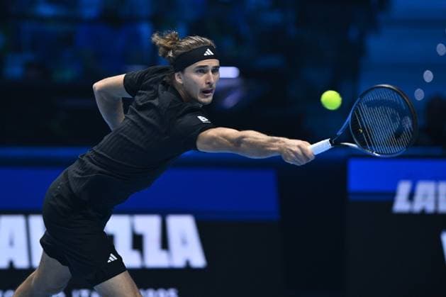 Alexander Zverev (GER) during the singles match between Alexander Zverev (GER) and Felix Auger-Aliassime (CAN) during day six of the Nitto ATP, Tennis Herren Finals 2025 at Inalpi Arena on November 14, 2025 in Turin, Italy  Copyright: xDomenicoxCippitelli IPAxSportx xipa-agency.netx xx IPA_67967872 IPA_Agency_IPA67967872