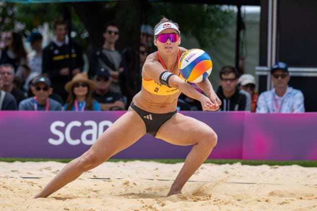 Beach Volleyball World Championships Adelaide, Australia 15 11 2025 ADELAIDE, AUSTRALIA NOVEMBER 15 Cinja Tillmann Player 2, GER during the Beach Volleyball World Championships at Adelaide on November 15, 2025 in Adelaide, Australia Copyright: xBEAUTIFULxSPORTS PeterxWeberx