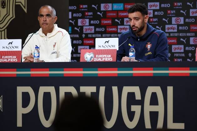 Football, World Cup qualifiers, Portugal national team, Press conference