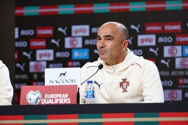 Roberto Martinez ( coach of Portugal ) during the press conference, PK, Pressekonferenz ahead of the match between Portugal and Armenia, valid for qualification for the 2026 World Cup at Estadio do Drag‹o on 15 November 2026 Porto Estadio do Dragao Porto Portugal Copyright: xIMAGOx xPRIMExSPORTSxIMAGESx xFILIPExOLIVEIRAx