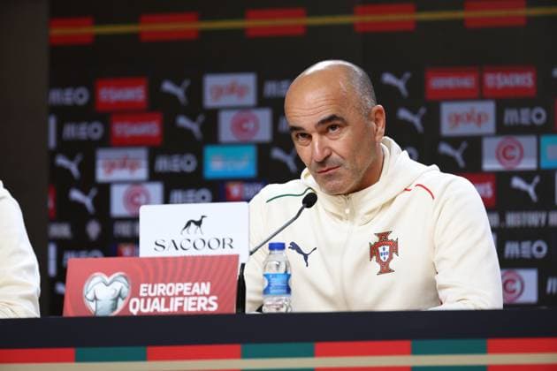 Roberto Martinez ( coach of Portugal ) during the press conference, PK, Pressekonferenz ahead of the match between Portugal and Armenia, valid for qualification for the 2026 World Cup at Estadio do Drag‹o on 15 November 2026 Porto Estadio do Dragao Porto Portugal Copyright: xIMAGOx xPRIMExSPORTSxIMAGESx xFILIPExOLIVEIRAx