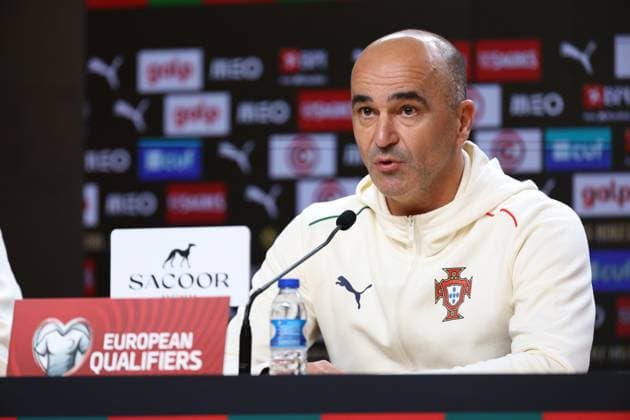Roberto Martinez ( coach of Portugal ) during the press conference, PK, Pressekonferenz ahead of the match between Portugal and Armenia, valid for qualification for the 2026 World Cup at Estadio do Drag‹o on 15 November 2026 Porto Estadio do Dragao Porto Portugal Copyright: xIMAGOx xPRIMExSPORTSxIMAGESx xFILIPExOLIVEIRAx