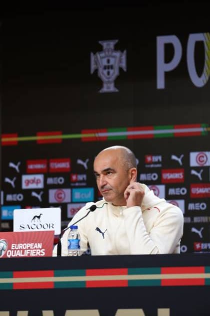 Roberto Martinez ( coach of Portugal ) during the press conference, PK, Pressekonferenz ahead of the match between Portugal and Armenia, valid for qualification for the 2026 World Cup at Estadio do Drag‹o on 15 November 2026 Porto Estadio do Dragao Porto Portugal Copyright: xIMAGOx xPRIMExSPORTSxIMAGESx xFILIPExOLIVEIRAx