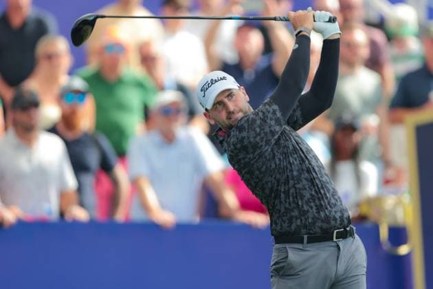 DUBAI, UNITED ARAB EMIRATES - 15.11.2025: Nicolai VON DELLINGSHAUSEN (GER) DP World Tour Championship Dubai at Jumeirah Golf Estates on November 15, 2025 in Dubai, United Arab Emirates.