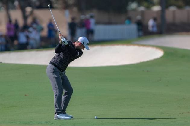 DUBAI, UNITED ARAB EMIRATES - 15.11.2025: Nicolai VON DELLINGSHAUSEN (GER) DP World Tour Championship Dubai at Jumeirah Golf Estates on November 15, 2025 in Dubai, United Arab Emirates.