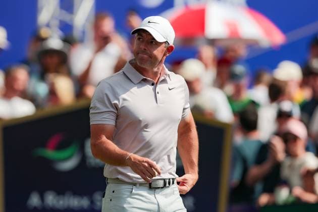 DUBAI, UNITED ARAB EMIRATES - 15.11.2025: Rory MCILROY (NIR) DP World Tour Championship Dubai at Jumeirah Golf Estates on November 15, 2025 in Dubai, United Arab Emirates.