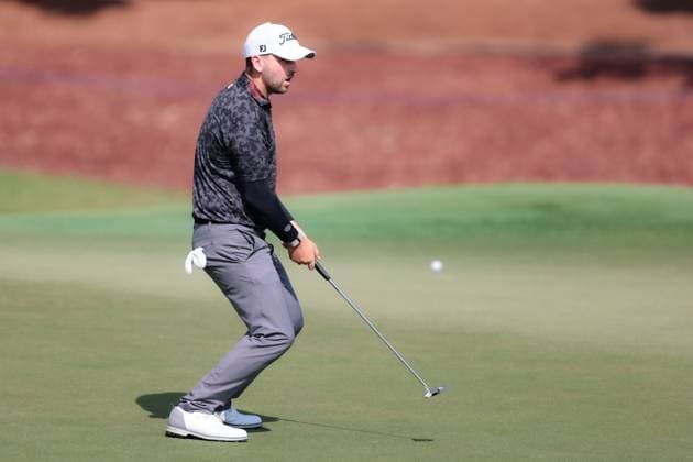 DUBAI, UNITED ARAB EMIRATES - 15.11.2025: Nicolai VON DELLINGSHAUSEN (GER) DP World Tour Championship Dubai at Jumeirah Golf Estates on November 15, 2025 in Dubai, United Arab Emirates.