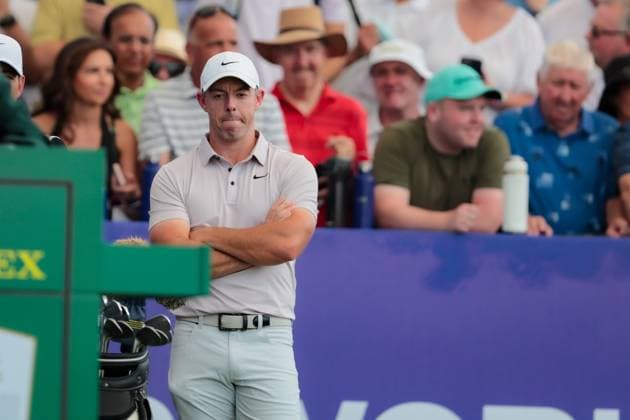 DUBAI, UNITED ARAB EMIRATES - 15.11.2025: Rory MCILROY (NIR) DP World Tour Championship Dubai at Jumeirah Golf Estates on November 15, 2025 in Dubai, United Arab Emirates.
