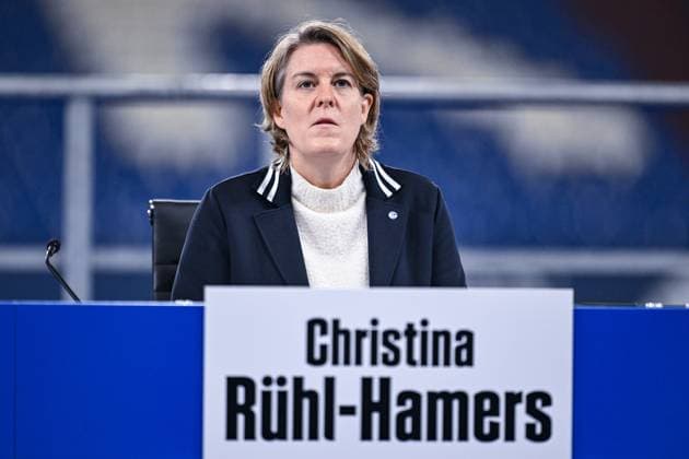15 11 2025, Football, Test match, Season 2025 2026, General Meeting 2025 FC Schalke 04, Board of Directors Christina Rühl Hamers FC Schalke 04 xRHR PHOTO YYx Copyright: KROEGER RHR-FOTOx RHR-FOTO YY