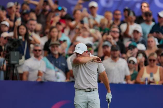 DUBAI, UNITED ARAB EMIRATES - 15.11.2025: Rory MCILROY (NIR) DP World Tour Championship Dubai at Jumeirah Golf Estates on November 15, 2025 in Dubai, United Arab Emirates.
