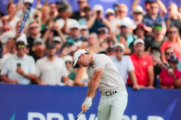 DUBAI, UNITED ARAB EMIRATES - 15.11.2025: Rory MCILROY (NIR) DP World Tour Championship Dubai at Jumeirah Golf Estates on November 15, 2025 in Dubai, United Arab Emirates.