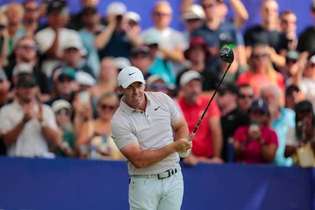 DUBAI, UNITED ARAB EMIRATES - 15.11.2025: Rory MCILROY (NIR) DP World Tour Championship Dubai at Jumeirah Golf Estates on November 15, 2025 in Dubai, United Arab Emirates.