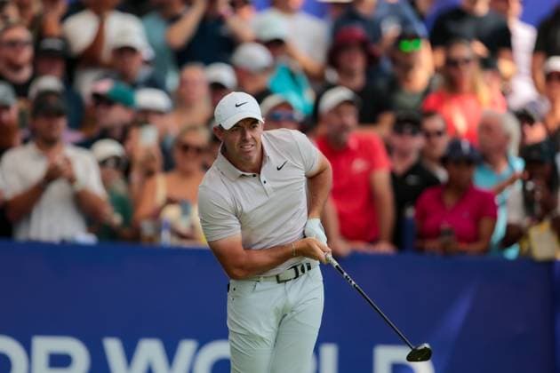 DUBAI, UNITED ARAB EMIRATES - 15.11.2025: Rory MCILROY (NIR) DP World Tour Championship Dubai at Jumeirah Golf Estates on November 15, 2025 in Dubai, United Arab Emirates.