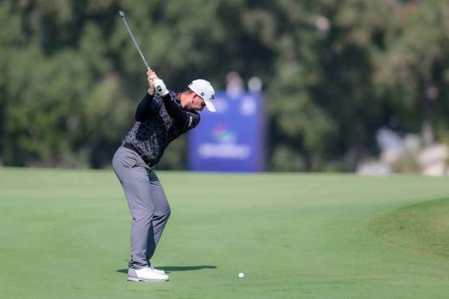 DUBAI, UNITED ARAB EMIRATES - 15.11.2025: Nicolai VON DELLINGSHAUSEN (GER) DP World Tour Championship Dubai at Jumeirah Golf Estates on November 15, 2025 in Dubai, United Arab Emirates.
