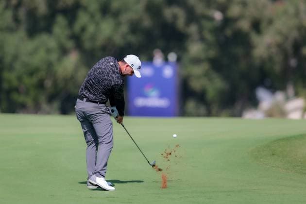DUBAI, UNITED ARAB EMIRATES - 15.11.2025: Nicolai VON DELLINGSHAUSEN (GER) DP World Tour Championship Dubai at Jumeirah Golf Estates on November 15, 2025 in Dubai, United Arab Emirates.