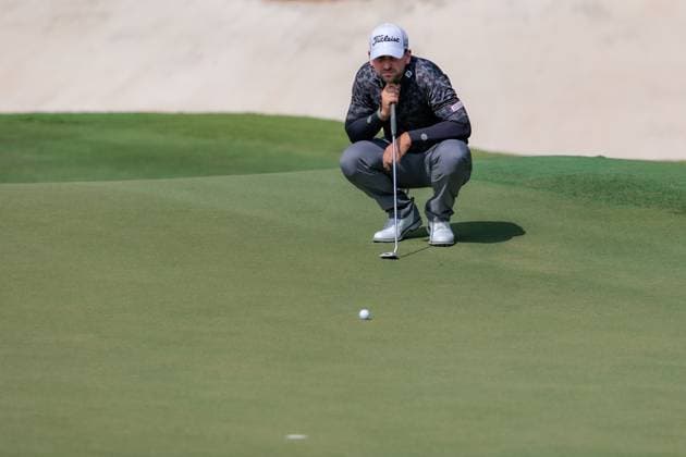 DUBAI, UNITED ARAB EMIRATES - 15.11.2025: Nicolai VON DELLINGSHAUSEN (GER) DP World Tour Championship Dubai at Jumeirah Golf Estates on November 15, 2025 in Dubai, United Arab Emirates.