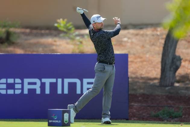 DUBAI, UNITED ARAB EMIRATES - 15.11.2025: Nicolai VON DELLINGSHAUSEN (GER) DP World Tour Championship Dubai at Jumeirah Golf Estates on November 15, 2025 in Dubai, United Arab Emirates.