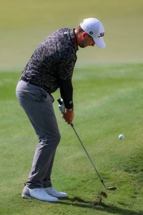 DUBAI, UNITED ARAB EMIRATES - 15.11.2025: Nicolai VON DELLINGSHAUSEN (GER) DP World Tour Championship Dubai at Jumeirah Golf Estates on November 15, 2025 in Dubai, United Arab Emirates.