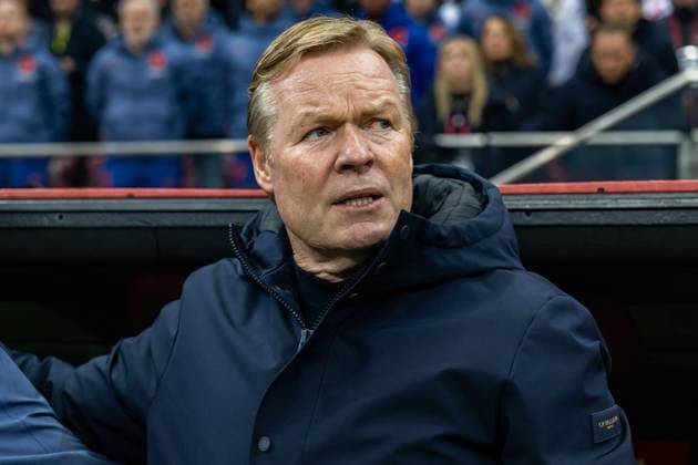 Poland Vs Netherlands during the 2026 FIFA World Cup, WM, Weltmeisterschaft, Fussball Qualifier Group G match in Warsaw, Poland Ronald Koeman coach of Netherlands during the 2026 FIFA World Cup Qualifier Group G match between Poland and Netherlands at PGE Narodowy Stadium. Copyright: xMikolajxBarbanellx