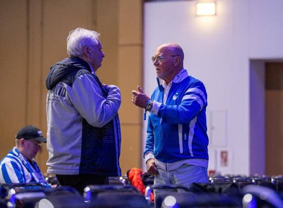 Football, Men, Season 2025 26, Hertha BSC, Annual General Meeting at Messe Berlin, Peter Gayda r , 15 11 2025, Copyright: xSebastianxRäppold MatthiasxKochx