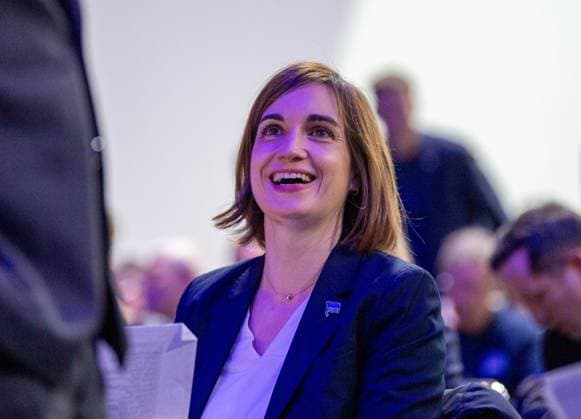 Soccer, Men, Season 2025 26, Hertha BSC, Annual General Meeting at Messe Berlin, Vice President Anne Noske Hertha BSC , 15 11 2025, Copyright: xSebastianxRäppold MatthiasxKochx