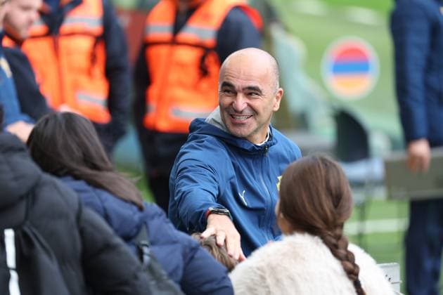 Roberto Martinez ( Coach of Portugal national team, Nationalteam ) during the training ahead of the match between Portugal and Armenia, valid for qualification for the World Cup 2026 at Estadio do Drag‹o on 15 November 2026 Porto Estadio do Dragao Porto Portugal Copyright: xIMAGOx xPRIMExSPORTSxIMAGESx xFILIPExOLIVEIRAx