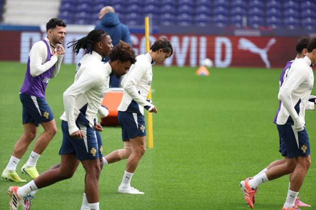 Joao Felix ( Portugal national team, Nationalteam ) during the training ahead of the match between Portugal and Armenia, valid for qualification for the World Cup 2026 at Estadio do Drag‹o on 15 November 2026 Porto Estadio do Dragao Porto Portugal Copyright: xIMAGOx xPRIMExSPORTSxIMAGESx xFILIPExOLIVEIRAx