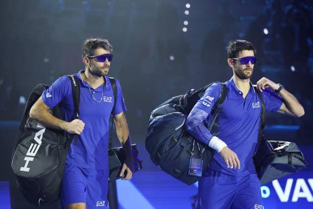 Tennis, ATP, Tennis Herren FINALS 2025 Simone Bolelli, Andrea Vavassori (ITA), Turin, Italy, November 15, 2025. Photo Felice Calabro  Copyright: xFelicexCalabro x xipa-agency.netx xFELICExCALABRO x IPA_Agency_IPA67978360