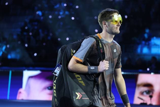 Tennis, ATP, Tennis Herren FINALS 2025 Henry Patten (GBR), Turin, Italy, November 15, 2025. Photo Felice Calabro  Copyright: xFelicexCalabro x xipa-agency.netx xFELICExCALABRO x IPA_Agency_IPA67978365