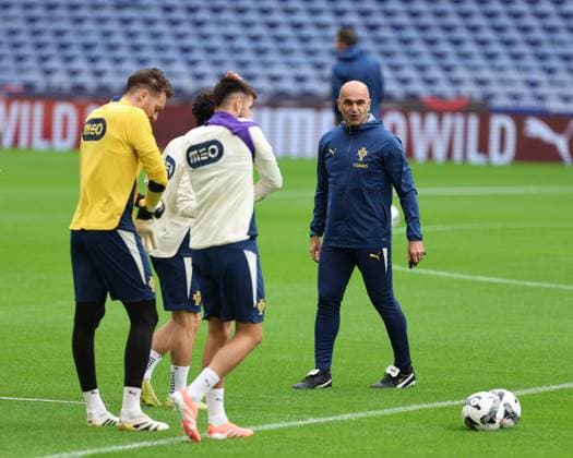 Football, World Cup qualifiers, Portugal national team, Training
