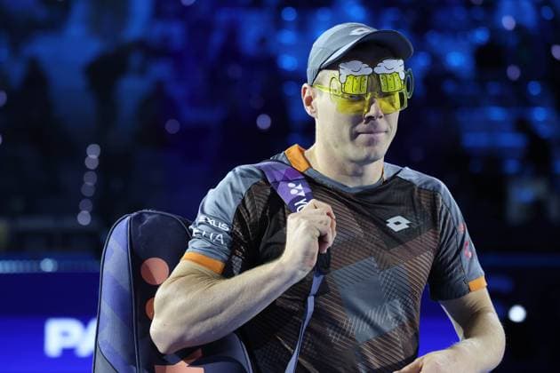 Tennis, ATP, Tennis Herren FINALS 2025 Harri Heliovaara (FIN), Turin, Italy, November 15, 2025. Photo Felice Calabro  Copyright: xFelicexCalabro x xipa-agency.netx xFELICExCALABRO x IPA_Agency_IPA67978366