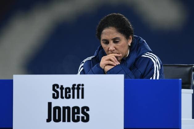Soccer 2 Bundesliga General Meeting of FC Schalke 04 on 15 11 2025 in the Veltins Arena in Gelsenkirchen Steffi Jones Supervisory Board Schalke xRx