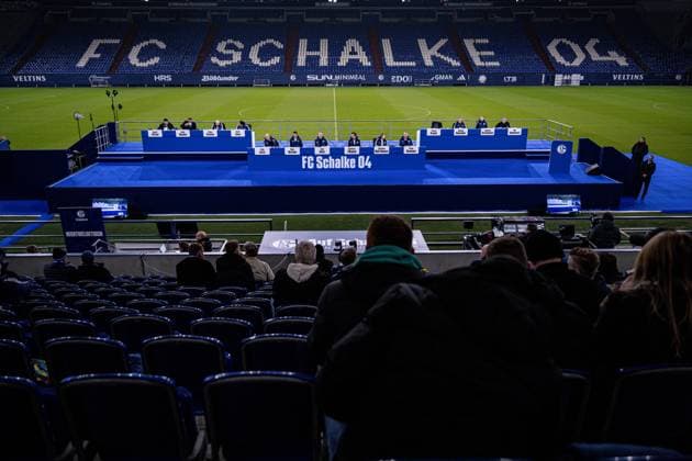 15 11 2025, Football, Test match, Season 2025 2026, General Assembly 2025 FC Schalke 04, Overview General Assembly, xRHR FOTO YYx Copyright: KROEGER RHR-FOTOx RHR-FOTO YY