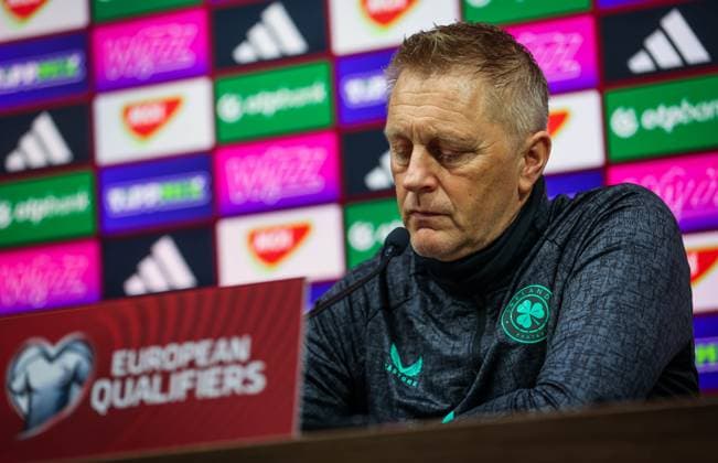 Republic of Ireland press conference, PK, Pressekonferenz Puskas ArÃ Heimir Hallgrimsson 15 11 2025  Copyright: x INPHO RyanxByrnex RB1_7691