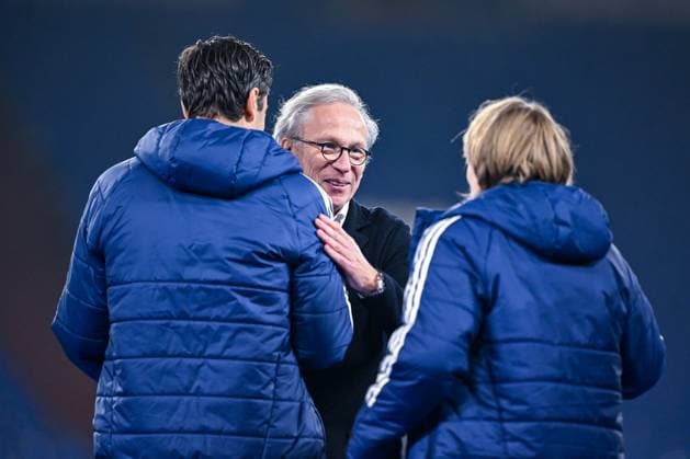 15 11 2025, Football, Test match, Season 2025 2026, General Meeting 2025 FC Schalke 04, Chairman of the Board Matthias Tillmann FC Schalke 04 , new member of the Supervisory Board Stefan Hegmanns FC Schalke 04 , Board Member Christina Rühl Hamers FC Schalke 04 xRHR PHOTO YYx Copyright: KROEGER RHR-FOTOx RHR-FOTO YY
