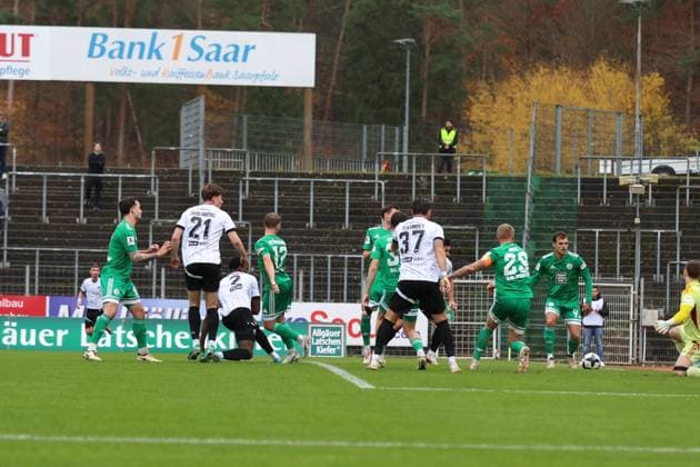 Football, RL Südwest, FC Homburg - SV Sandhausen