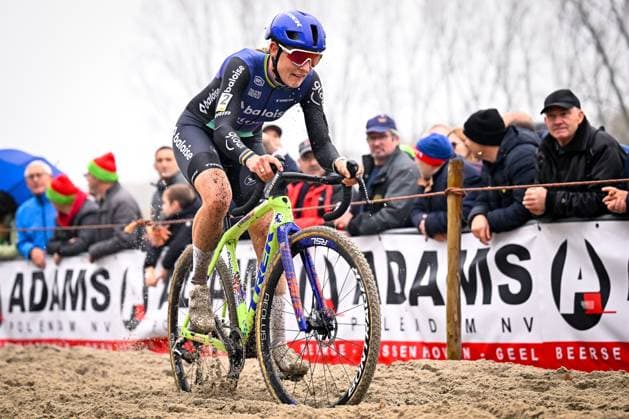 Telenet Superprestige 2025-2026 Merksplas MERKSPLAS, BELGIUM - NOVEMBER 15 : Brand Lucinda (NED) of Baloise Glowi Lions during the 4th leg of the Merksplas Telenet Superprestige 2025-2026 a cyclocross race for Women Elite on November 15, 2025 in Merksplas, Belgium, 15 11 2025 (  Copyright: xTomasxSiskx