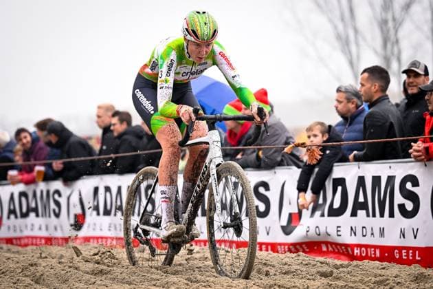 Telenet Superprestige 2025-2026 Merksplas MERKSPLAS, BELGIUM - NOVEMBER 15 : Bakker Manon (NED) of Fenix Deceuninck Development Team during the 4th leg of the Merksplas Telenet Superprestige 2025-2026 a cyclocross race for Women Elite on November 15, 2025 in Merksplas, Belgium, 15 11 2025 (  Copyright: xTomasxSiskx