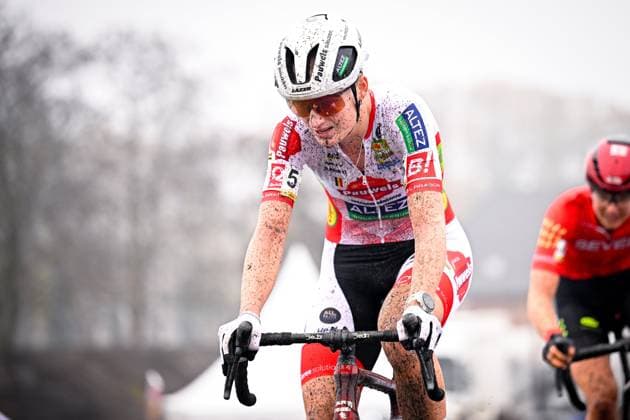 Telenet Superprestige 2025-2026 Merksplas MERKSPLAS, BELGIUM - NOVEMBER 15 : Bentveld Leonie (NED) of Pauwels Sauzen Altez Industriebouw Ct during the 4th leg of the Merksplas Telenet Superprestige 2025-2026 a cyclocross race for Women Elite on November 15, 2025 in Merksplas, Belgium, 15 11 2025 (  Copyright: xTomasxSiskx