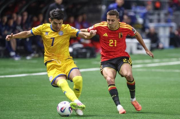 Football, World Cup Qualifier, Kazakhstan - Belgium