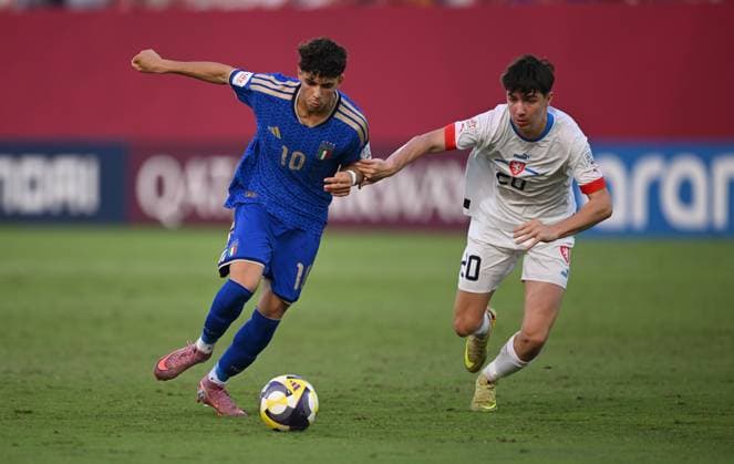 Football, U17 World Cup, Italy - Czech Republic