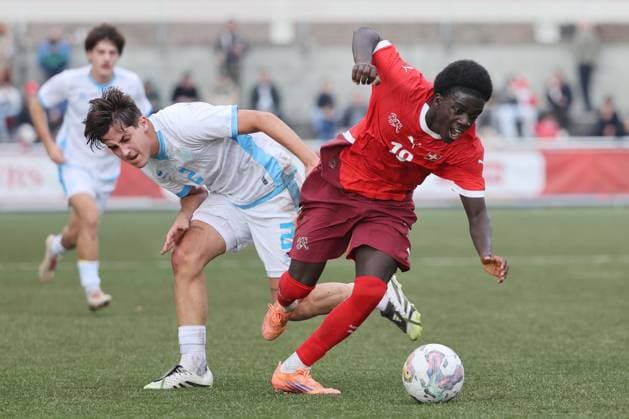 Football, U19 European Championship Qualifier, Switzerland - San Marino