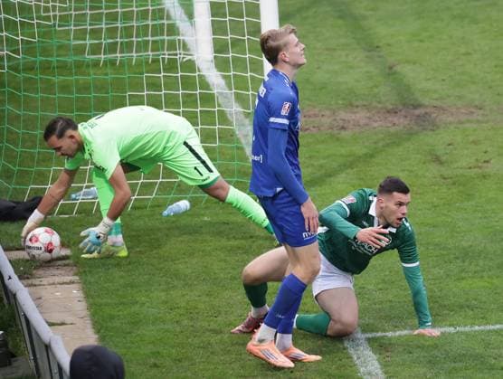 Football, Men, Season 2025 2026, RL Nord, VfB Luebeck vs SV Meppen DFL REGULATIONS PROHIBIT ANY USE OF PHOTOGRAPHS AS IMAGE SEQUENCES AND OR QUASI VIDEO