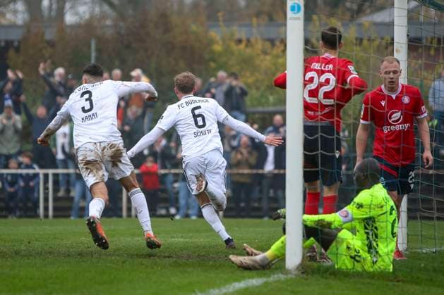 Football, Lower Rhine regional cup, FC Büderich - Wuppertaler SV