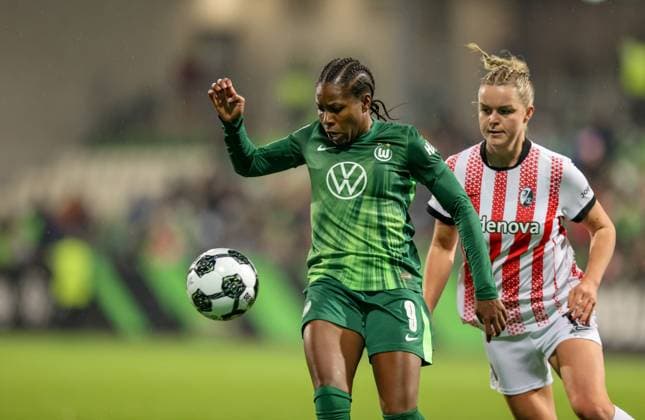 Football, Women, DFB Cup, VfL Wolfsburg - SC Freiburg