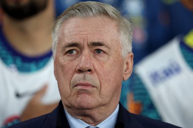 Brazil v Senegal - International Friendly, Länderspiel, Nationalmannschaft Carlo Ancelotti, Head Coach of Brazil portrait before the international friendly match between Brazil and Senegal at Emirates Stadium on November 15, 2025 in London, England. London Emirates Stadium England United Kingdom Copyright: xNealxSimpson Sportsphoto APLx 14141646
